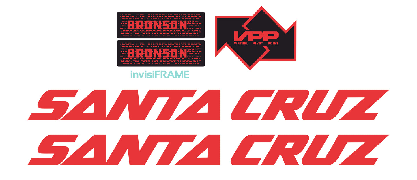 Santa Cruz Bronson CC V4.1 2023 Decals