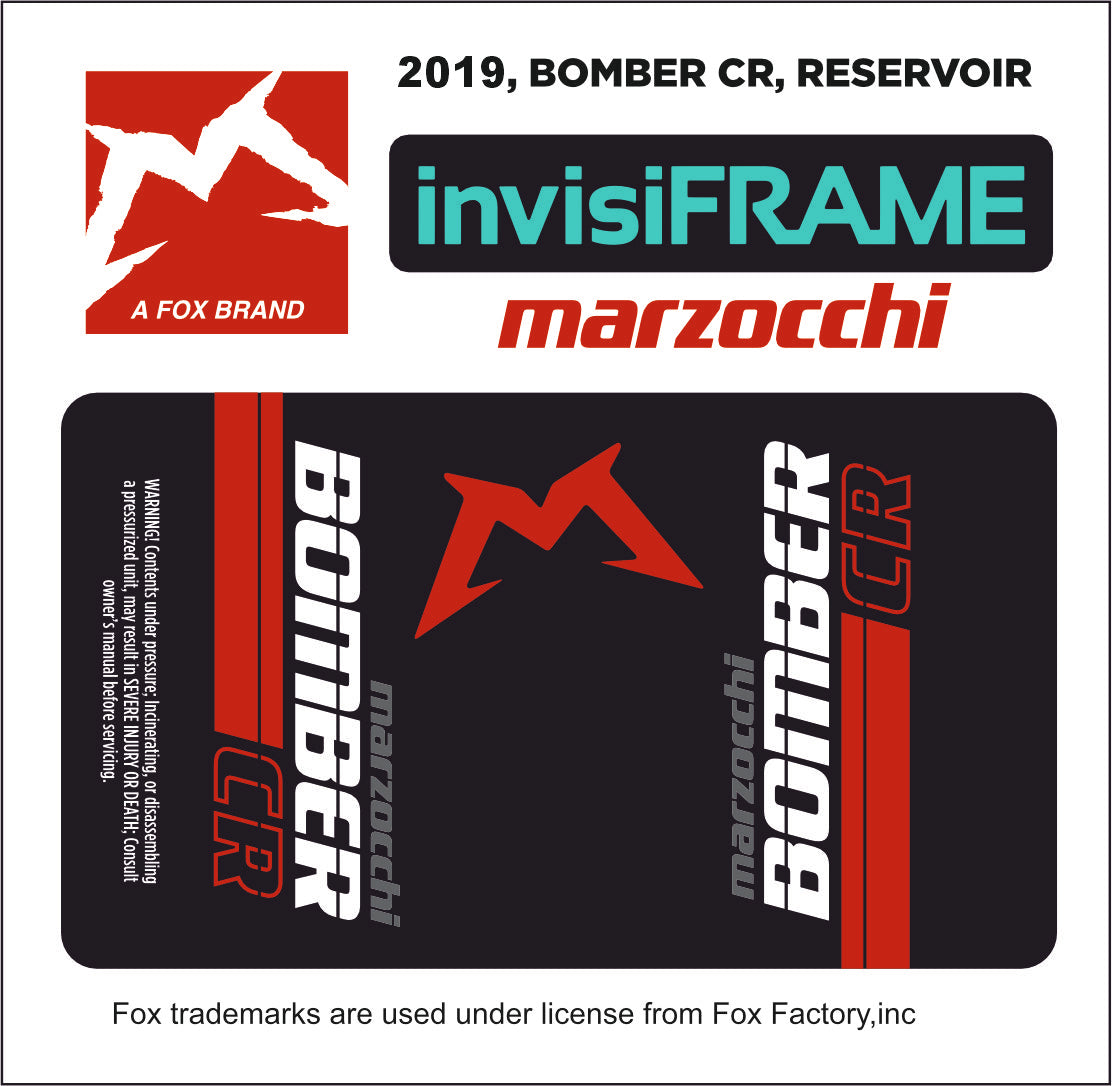 Marzocchi Bomber CR 2019 Decals