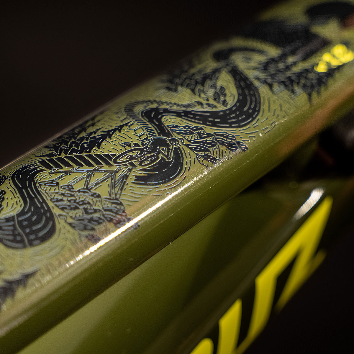 FRAME ART - Lap of Dreams By Ollie Smither