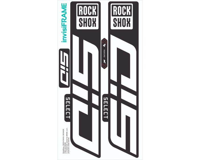 Fork stickers rock shox sid select 2021 sl: buy it now on Fork stickers rock shox sid select 2021 sl: buy it now on