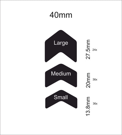 INVISISAFE Chevrons 40mm