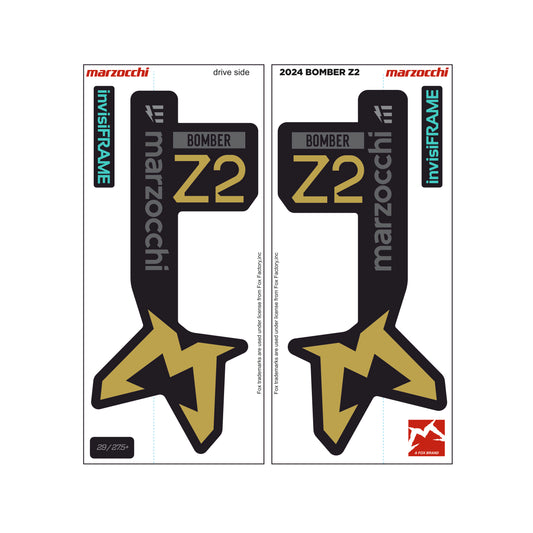 Marzocchi Bomber Z2 eOptimized 2024 Decals