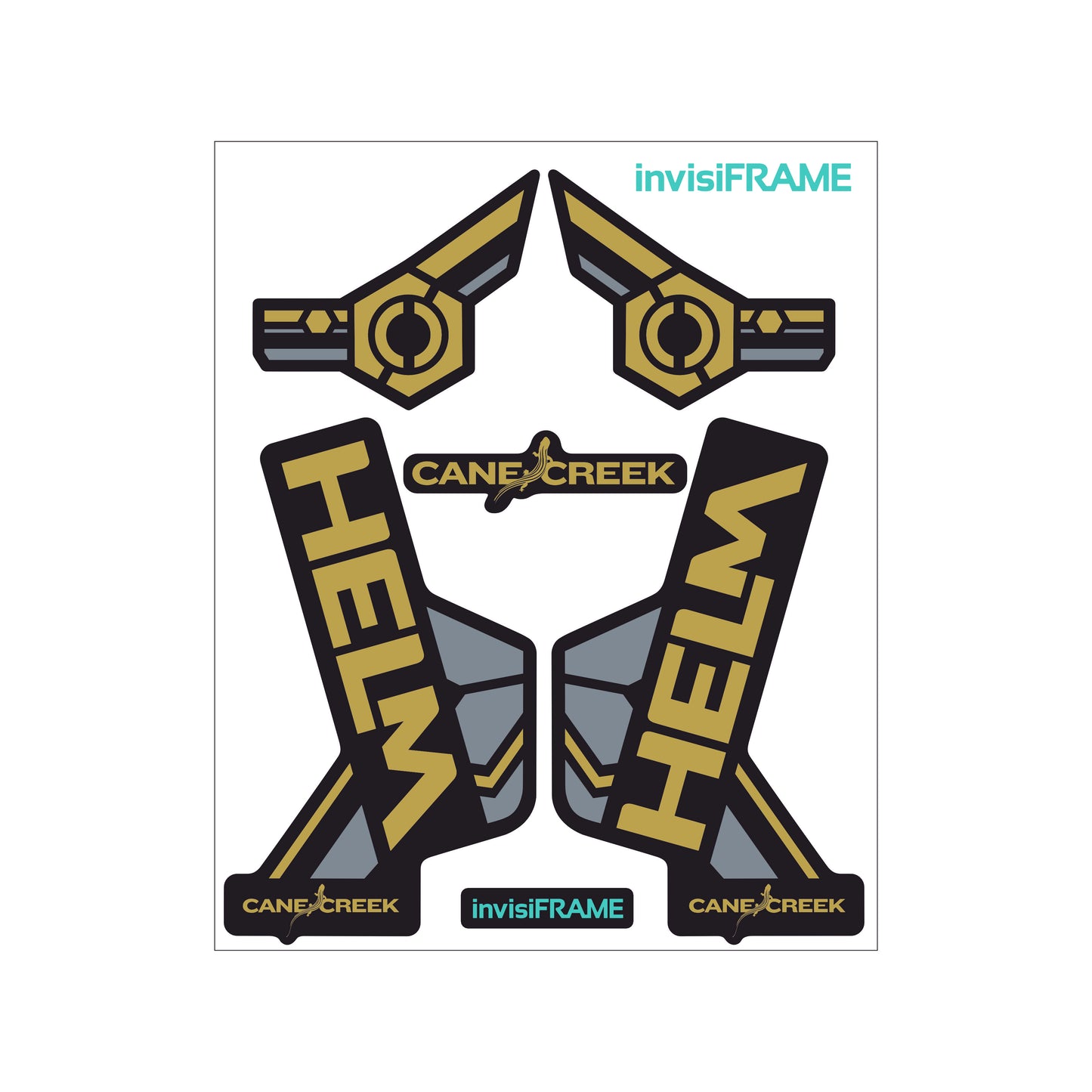 Cane Creek Helm Fork Decals 2018-2019-2020