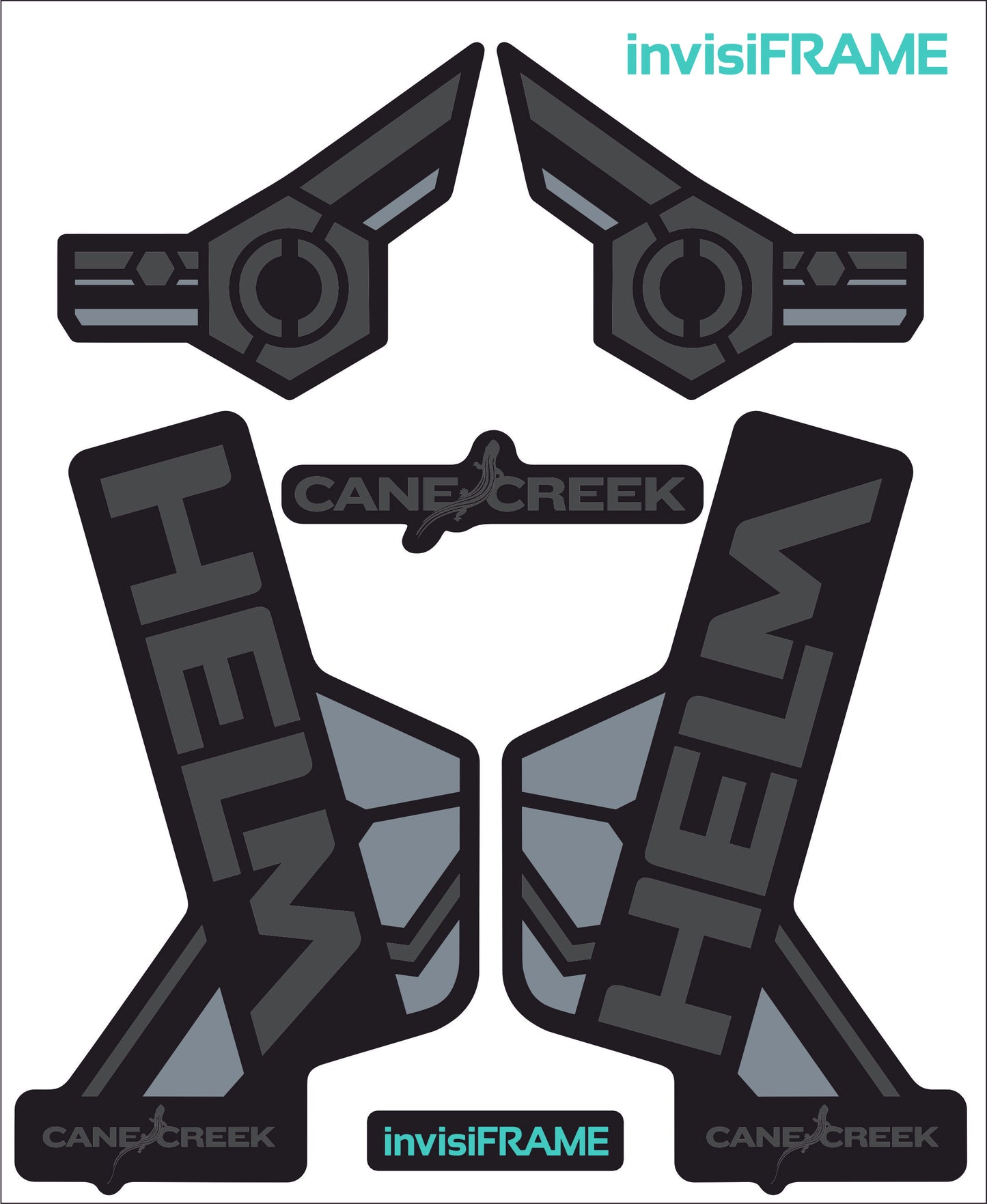 Cane Creek Helm Fork Decals 2018-2019-2020