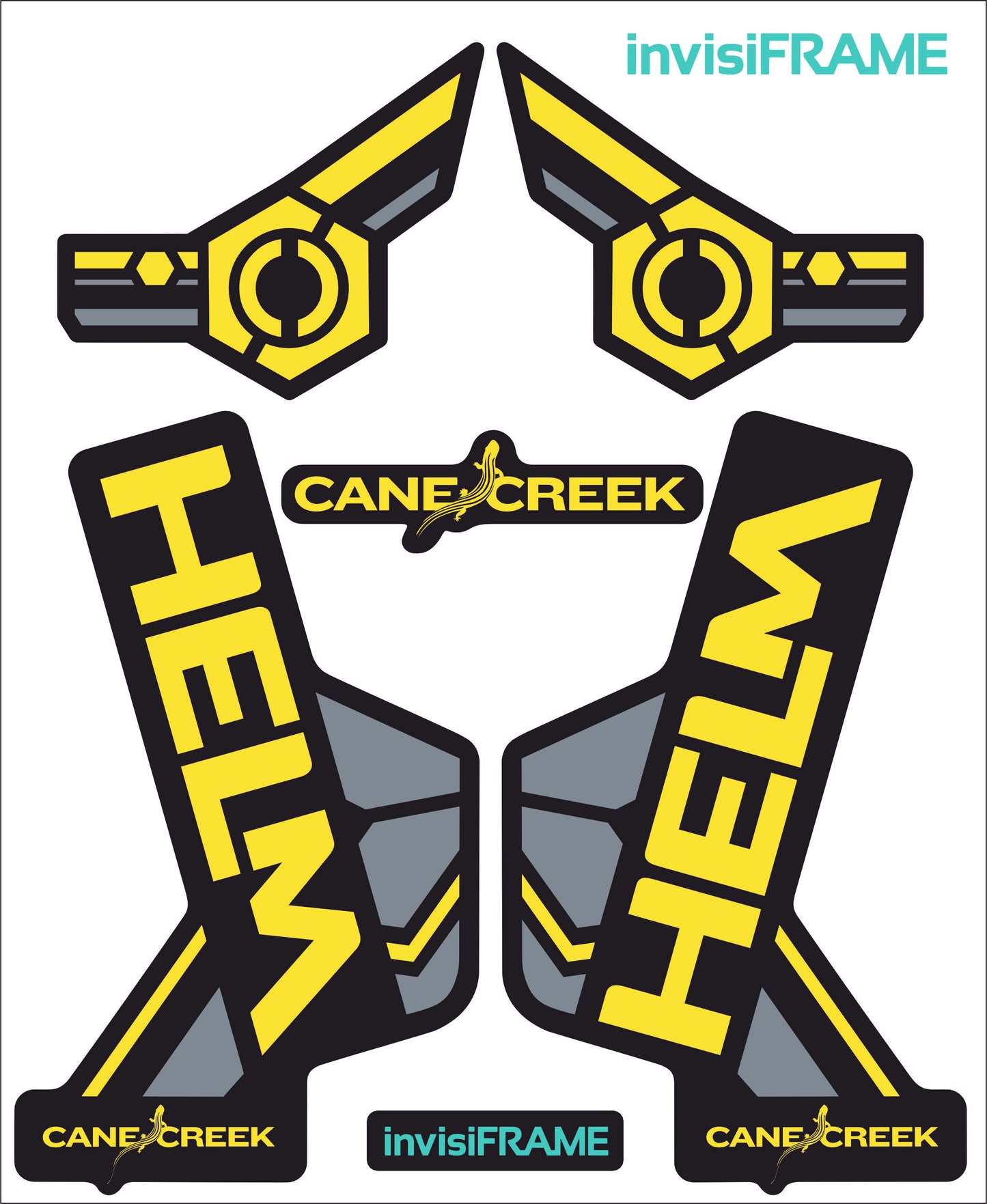 Cane Creek Helm Fork Decals 2018-2019-2020