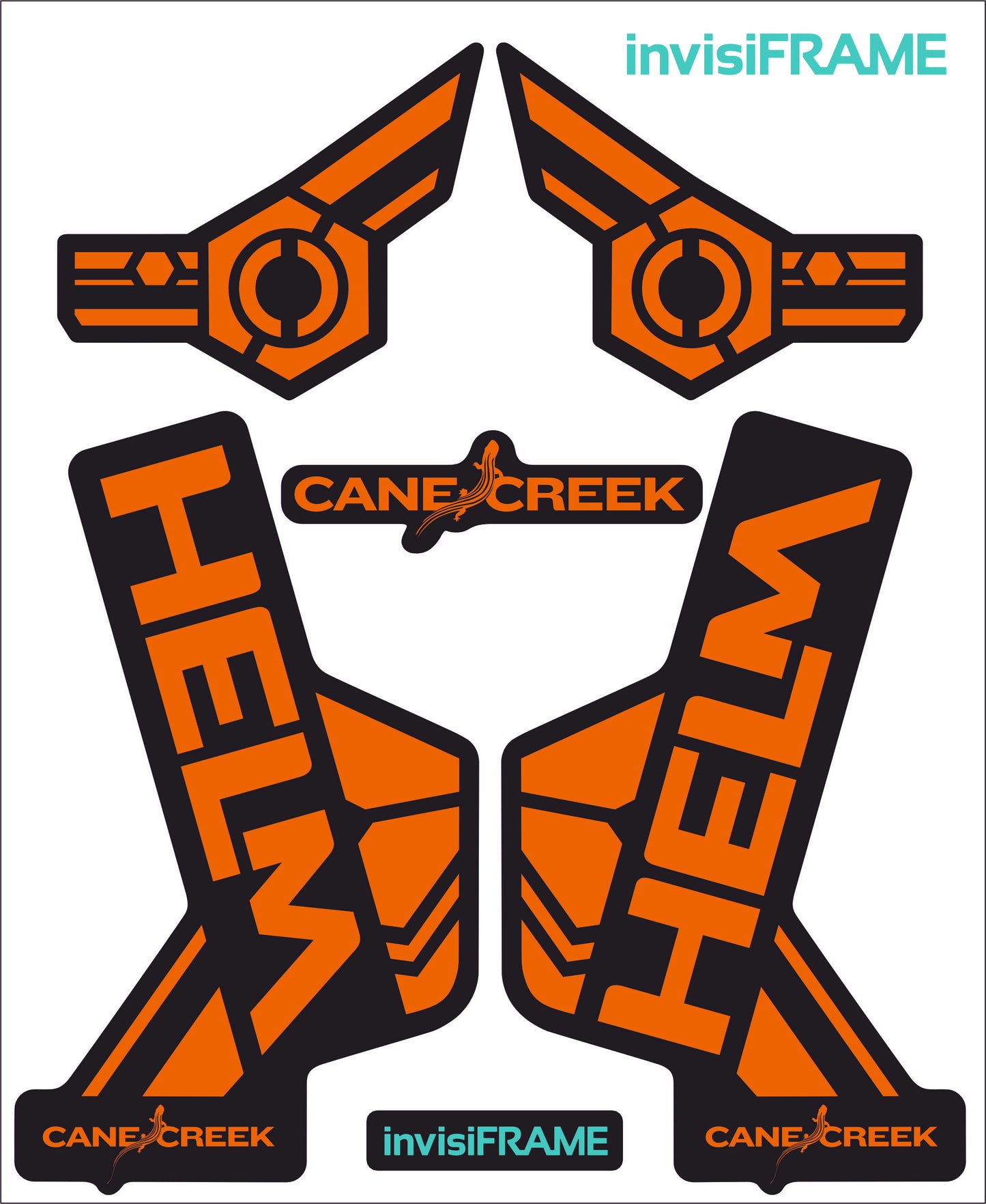 Cane Creek Helm Fork Decals 2018-2019-2020