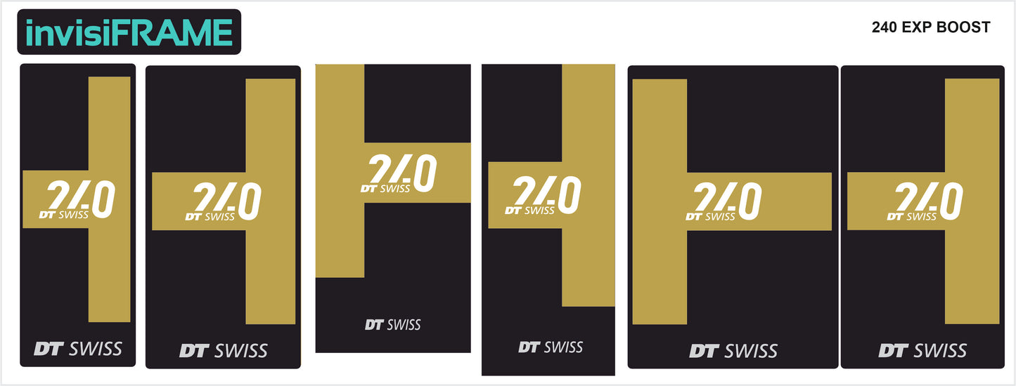 DT Swiss 240 EXP Boost Hub Decals