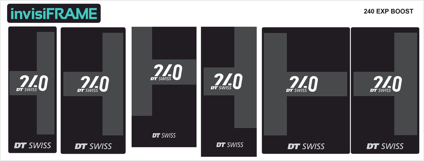 DT Swiss 240 EXP Boost Hub Decals