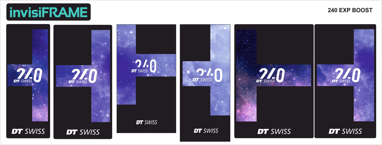 DT Swiss 240 EXP Boost Hub Decals