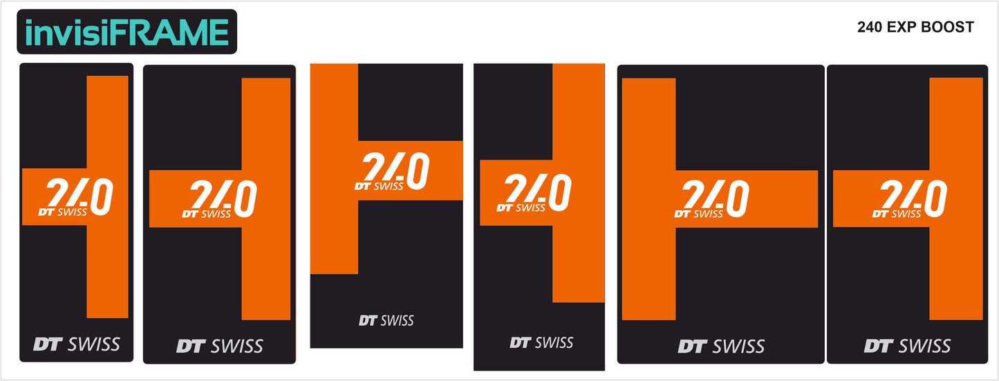 DT Swiss 240 EXP Boost Hub Decals