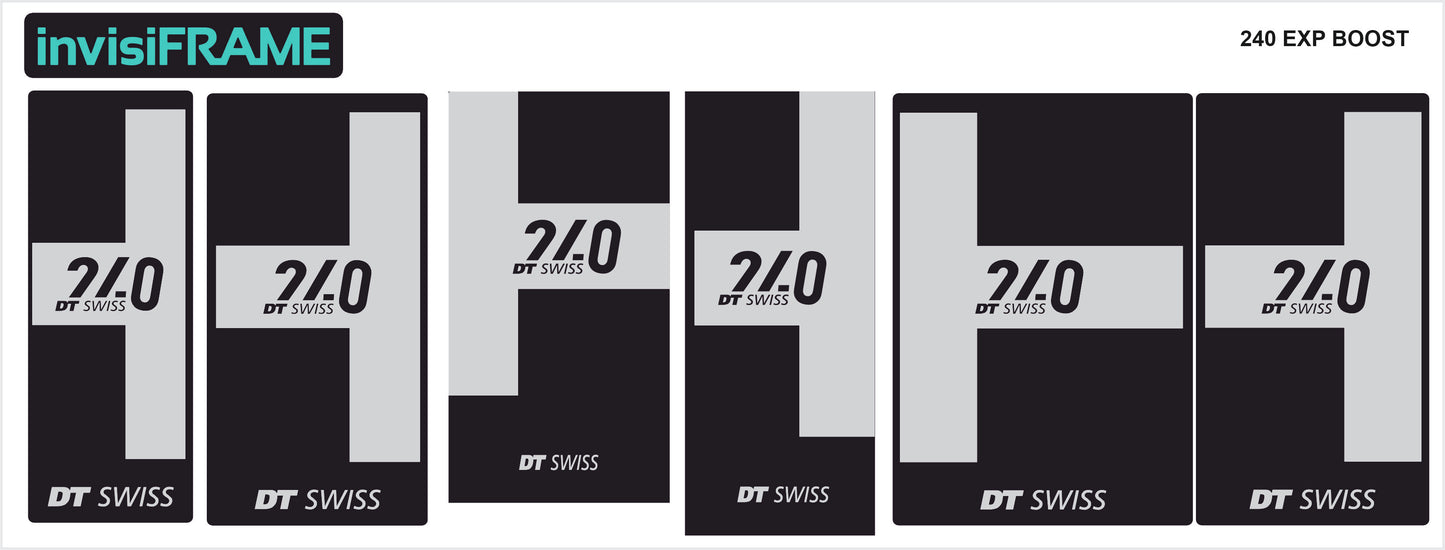 DT Swiss 240 EXP Boost Hub Decals