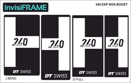 DT Swiss 240 EXP Non Boost Hub Decals