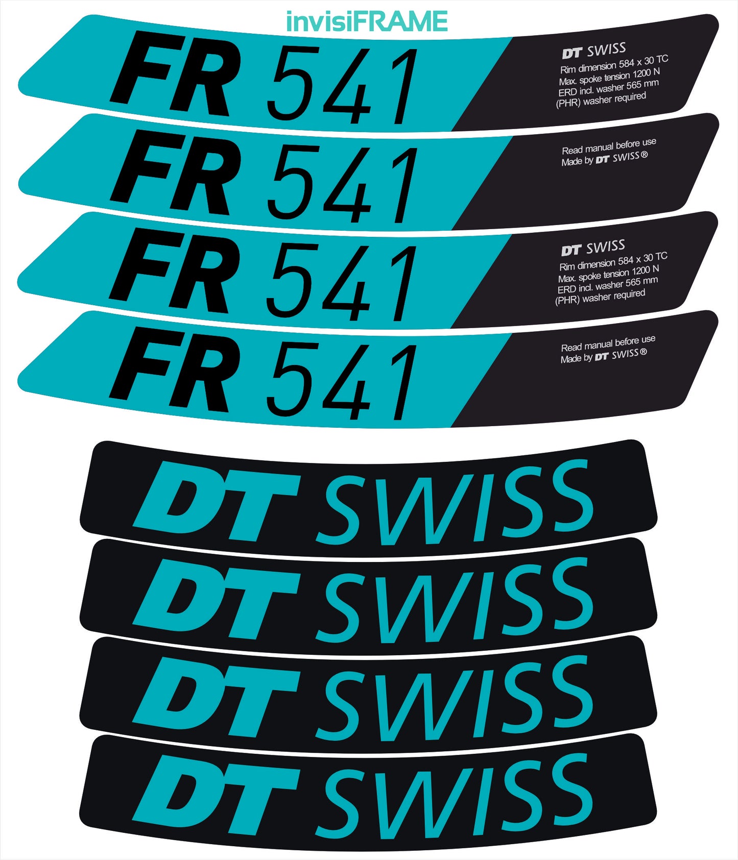 DT Swiss FR541 DECALS