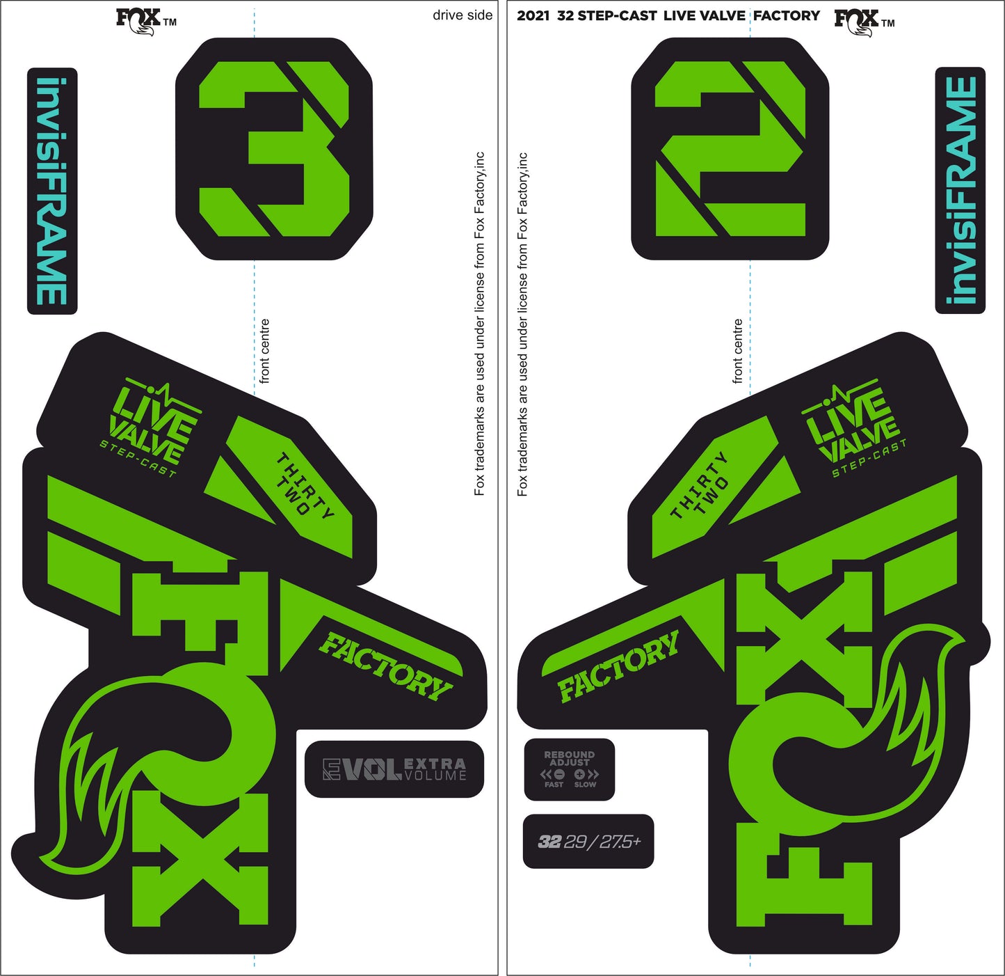 Fox 32 SC Factory LIVE VALVE 2021