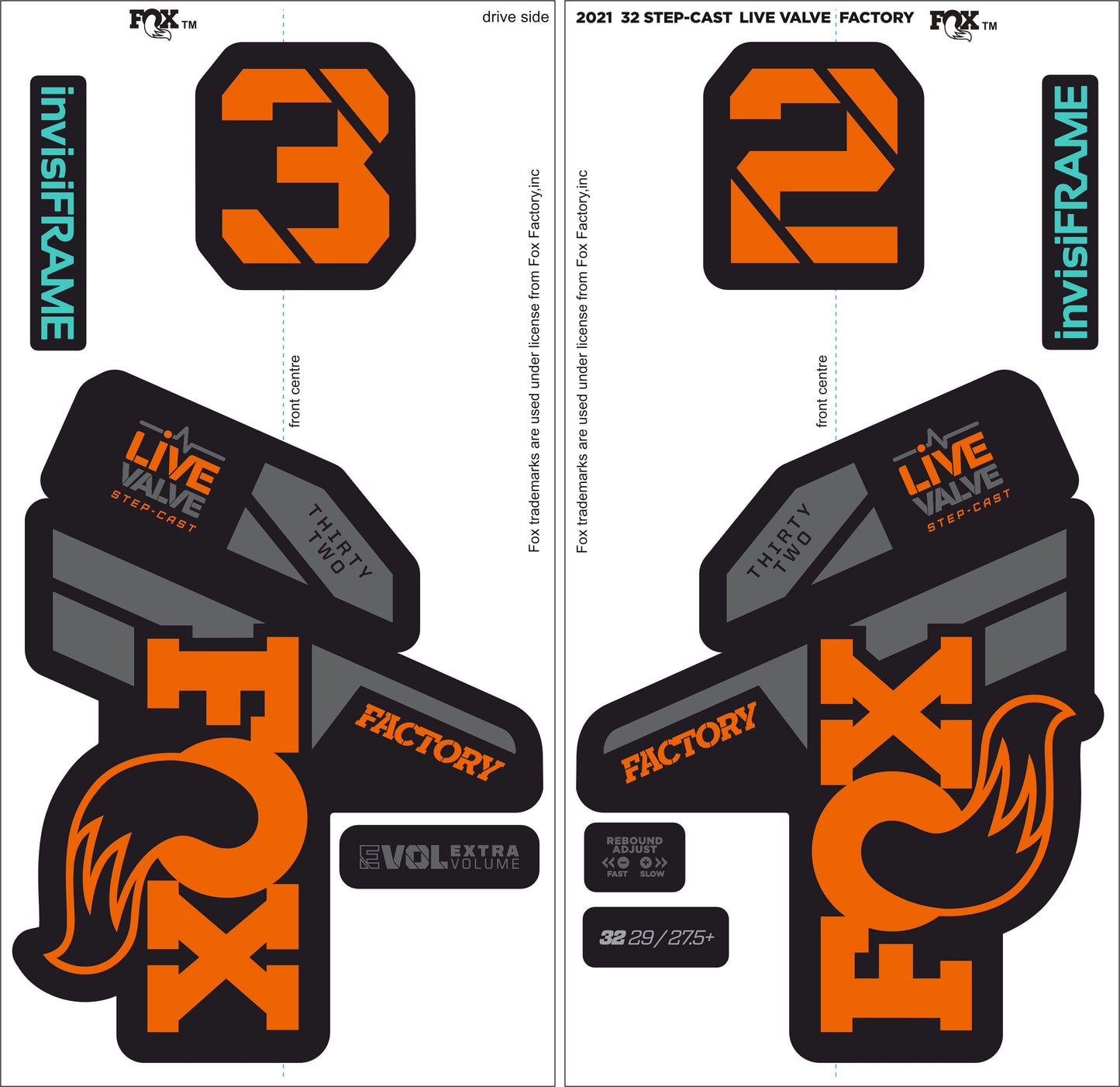 Fox 32 SC Factory LIVE VALVE 2021