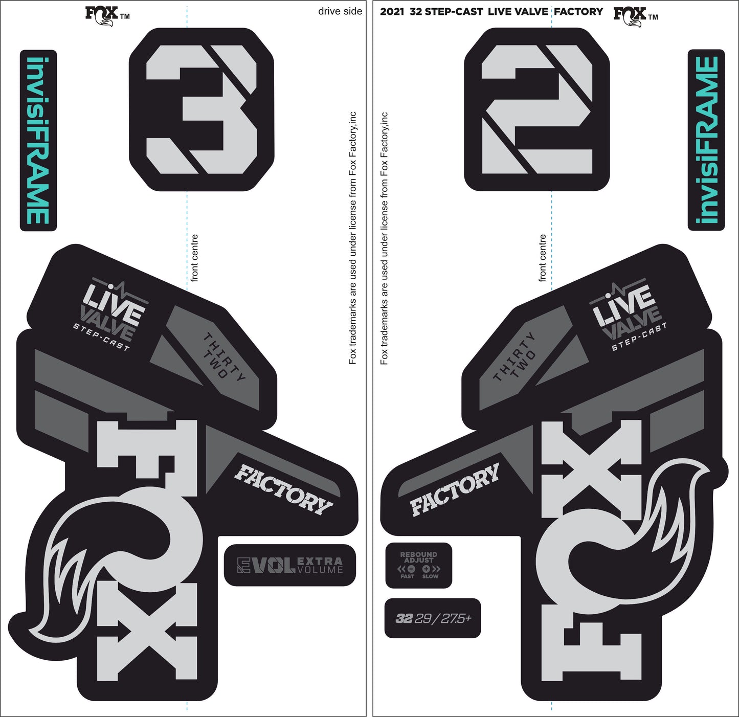 Fox 32 SC Factory LIVE VALVE 2021