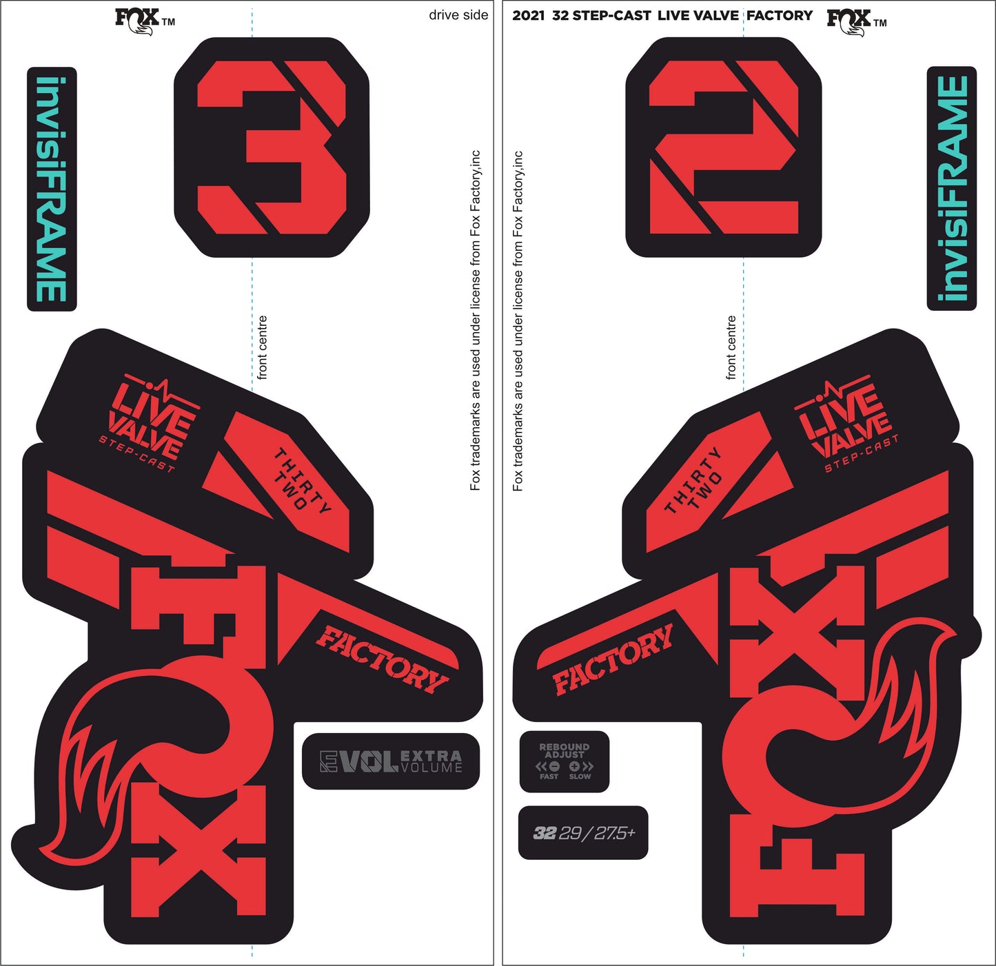 Fox 32 SC Factory LIVE VALVE 2021