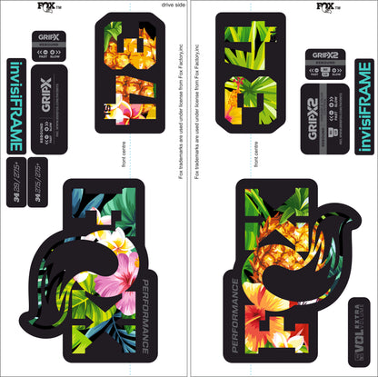 Fox 34 SL Performance 2026 DECALS