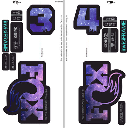 Fox 34 SL Performance Elite 2026 DECALS
