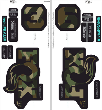 Fox 36 Factory E Bike 2025 decals