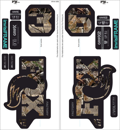 Fox 36 Factory E Bike 2025 decals