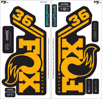 Fox 36 Rhythm 2027 Decals