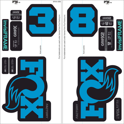 Fox 38 Factory 2026 Decals