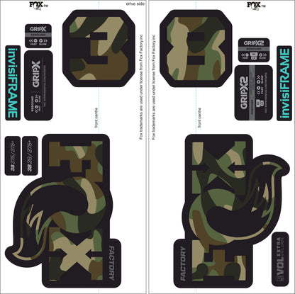 Fox 38 Factory 2026 Decals