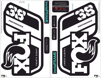 Fox 38 Performance 2021 Decals