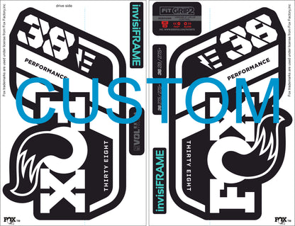 Fox 38 Performance E Bike 2021 Decals