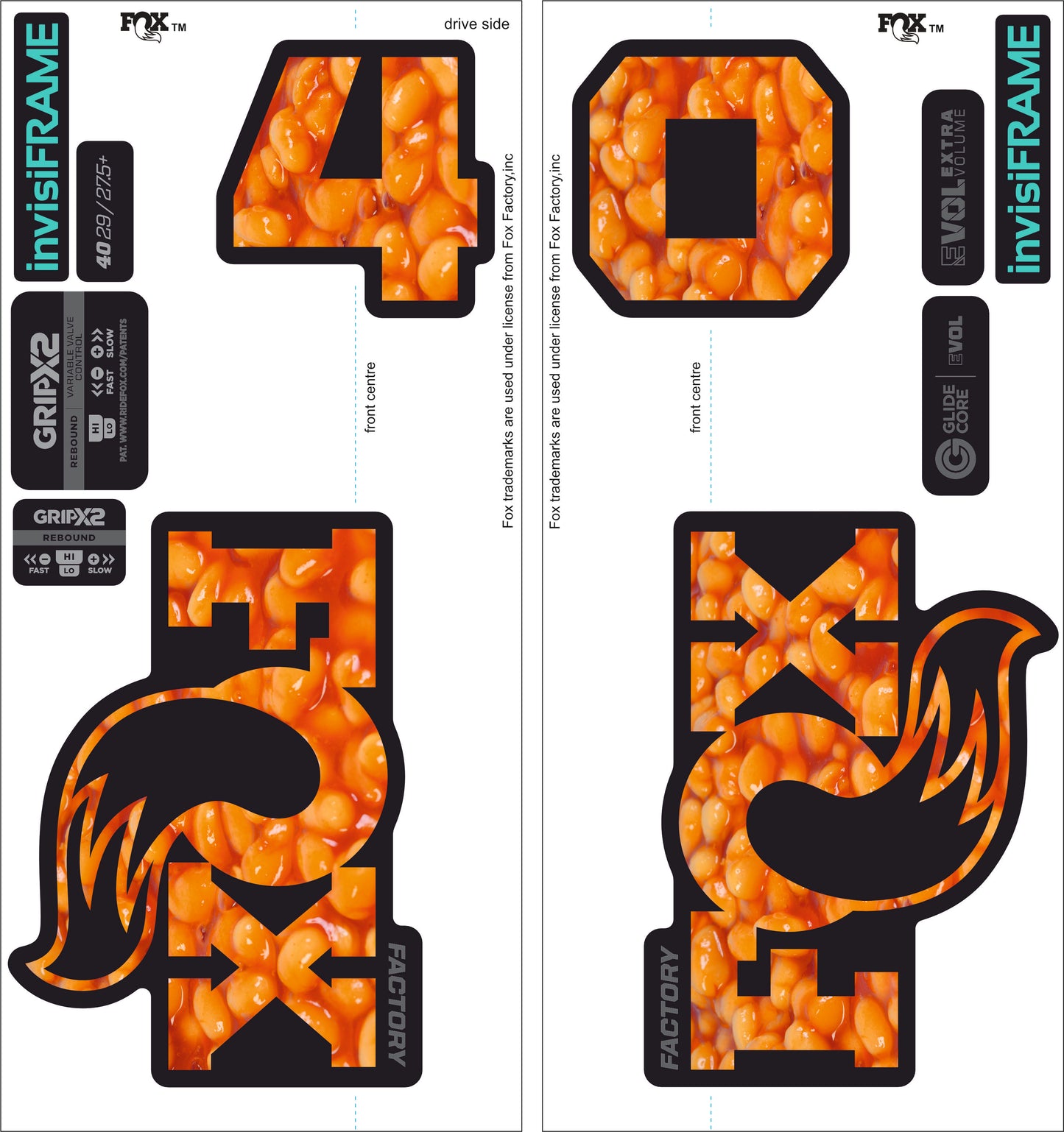 Fox 40 Factory 2027 Decals