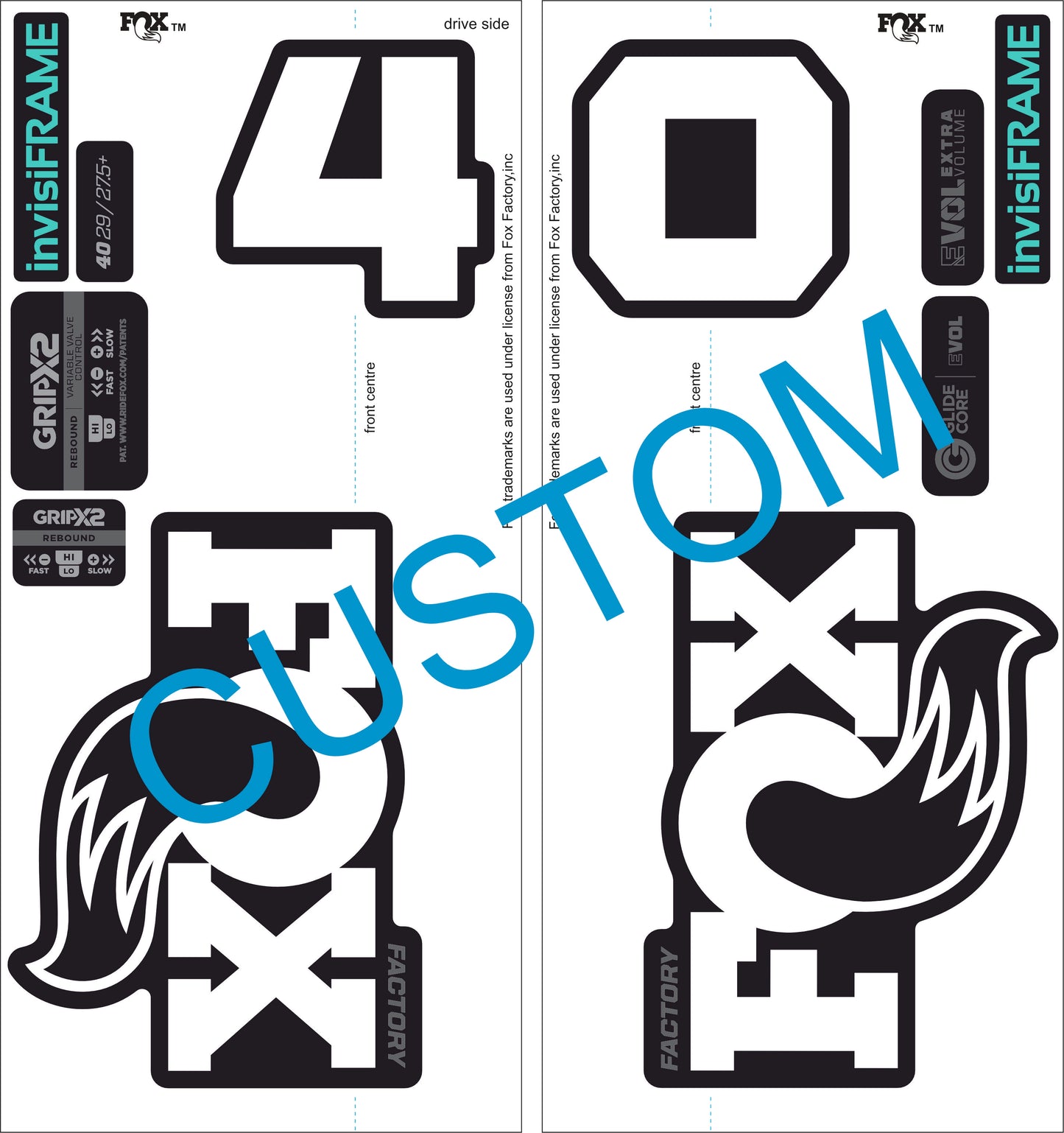 Fox 40 Factory 2027 Decals