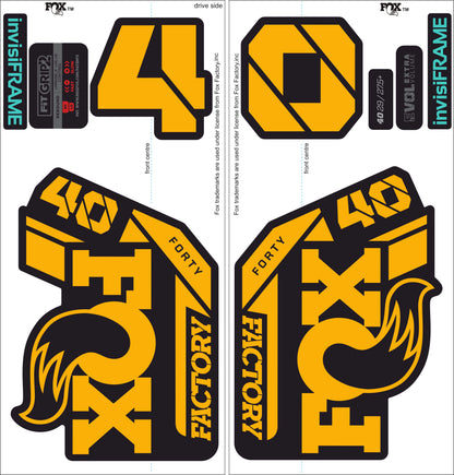 Fox 40 Factory 2021 Decals