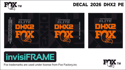 Fox DHX2 Performance 2026 Elite Decals