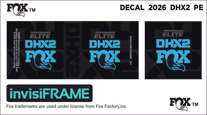 Fox DHX2 Performance 2026 Elite Decals