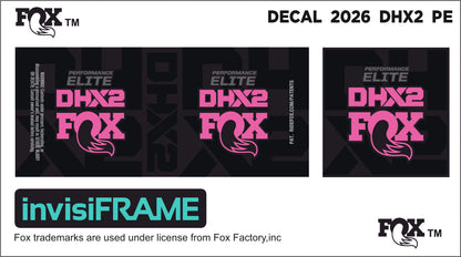 Fox DHX2 Performance 2026 Elite Decals