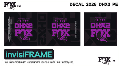 Fox DHX2 Performance 2026 Elite Decals