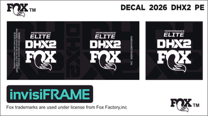 Fox DHX2 Performance 2026 Elite Decals