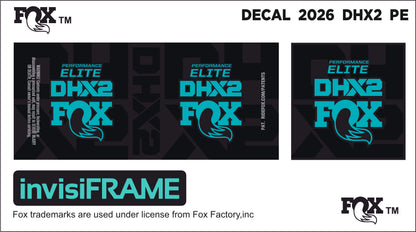 Fox DHX2 Performance 2026 Elite Decals