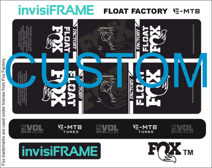 Fox Float Factory E MTB TUNED 2024 Decals