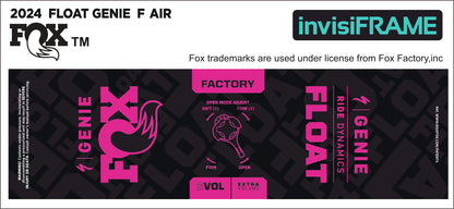 Fox Float Genie Factory 2024 Decals