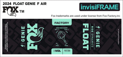 Fox Float Genie Factory 2024 Decals