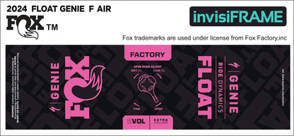 Fox Float Genie Factory 2024 Decals