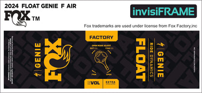 Fox Float Genie Factory 2024 Decals