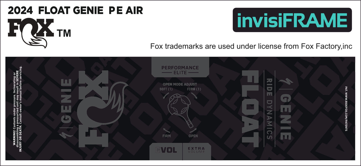 Fox Float Genie Performance Elite 2024 Decals