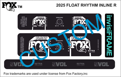 Fox Float Rhythm inline R 2025 decal