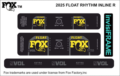 Fox Float Rhythm inline R 2025 decal