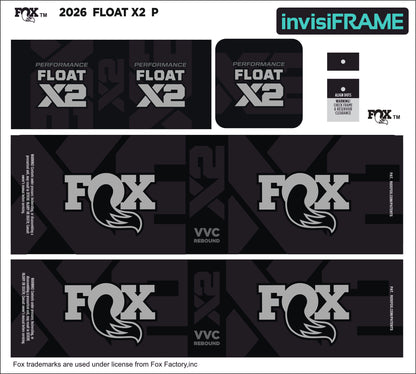 Fox Float X2 Performance 2026 Decals