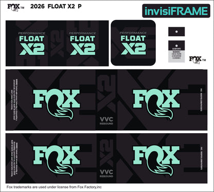 Fox Float X2 Performance 2026 Decals