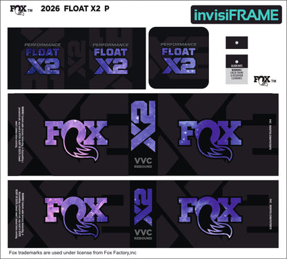 Fox Float X2 Performance 2026 Decals